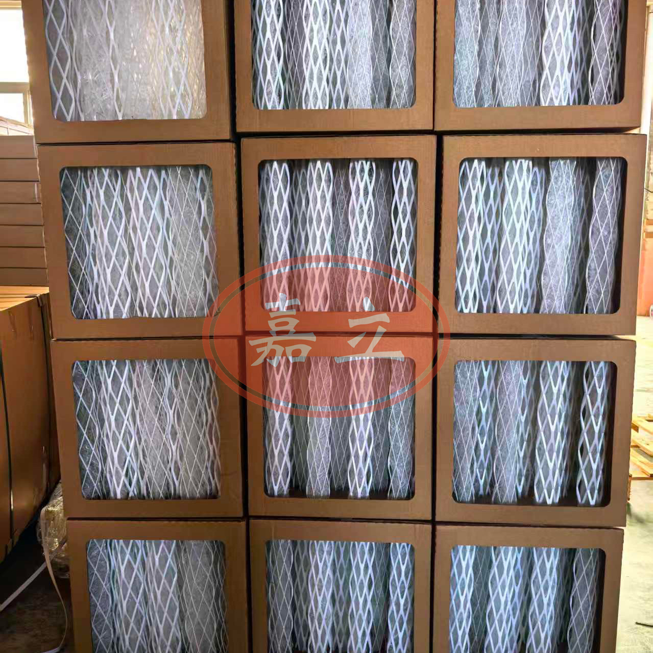 赤峰3D柱型漆雾过滤收集器